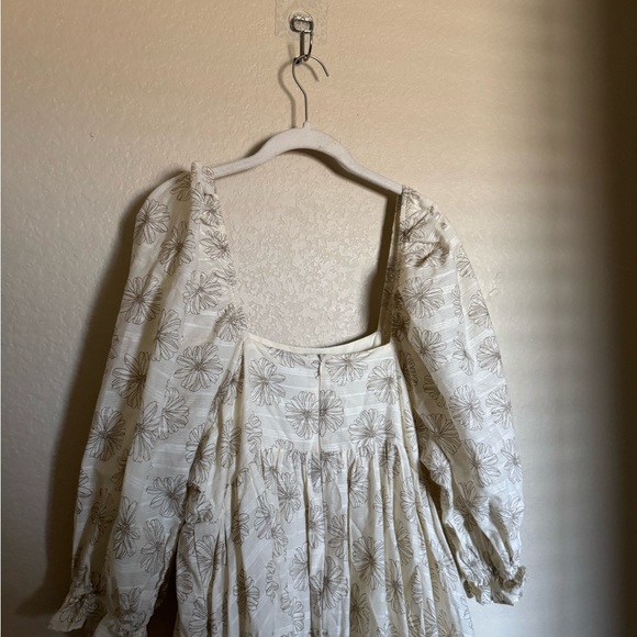 ARULA Floral Cottage Maxi Dress Sz XXL Whimsical Spring Plus Size - Picture 4 of 8